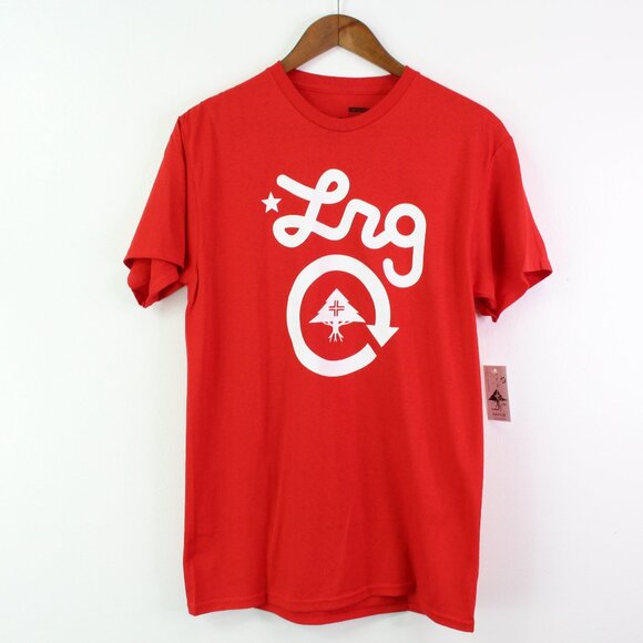 Lrg Other - LRG Cycle Logo Graphic Tee Red Size M
